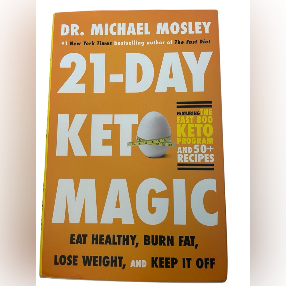 21-Day Keto Magic Book By Dr. Michael Mosley